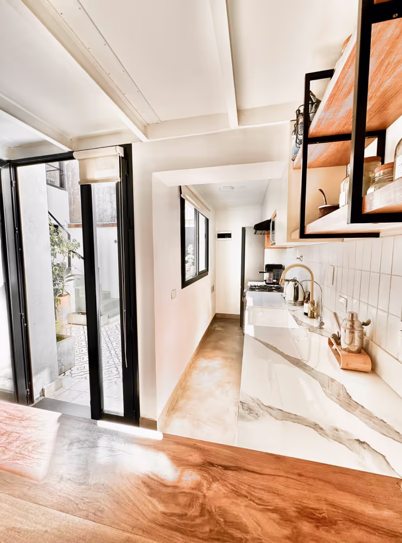 Detalle de proyecto residencial por Costantini Studio